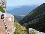 Dal Passo Biordo verso la Val Vigezzo , si vede Coimo......